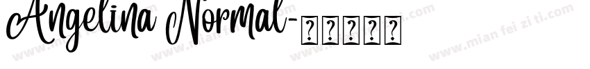 Angelina Normal字体转换